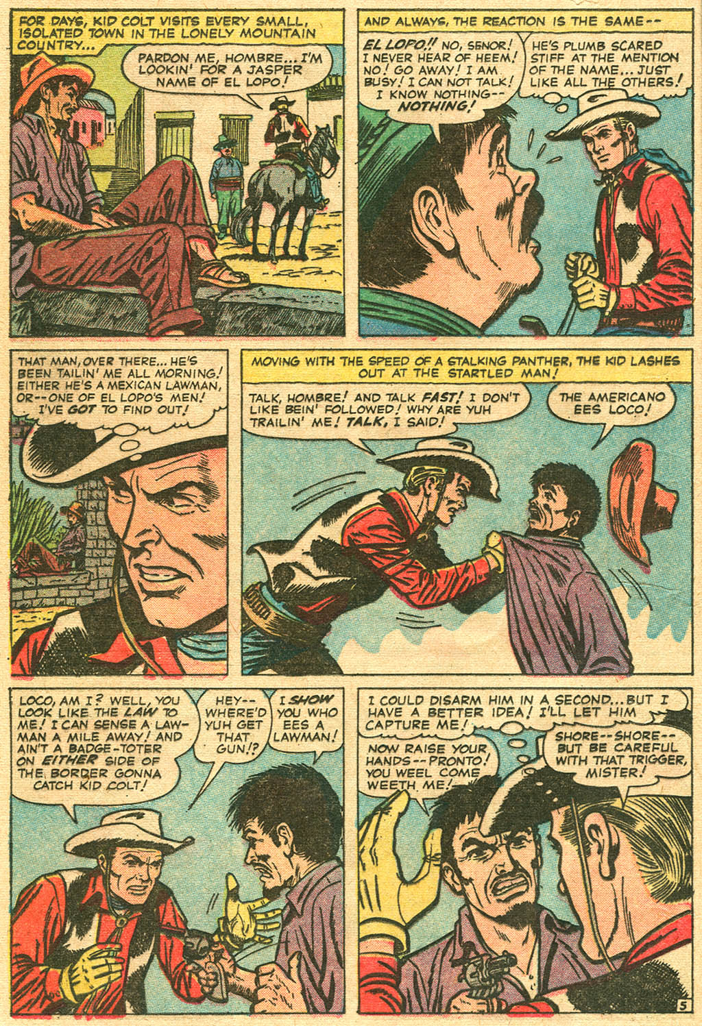 Read online Kid Colt Outlaw comic -  Issue #130 - 16