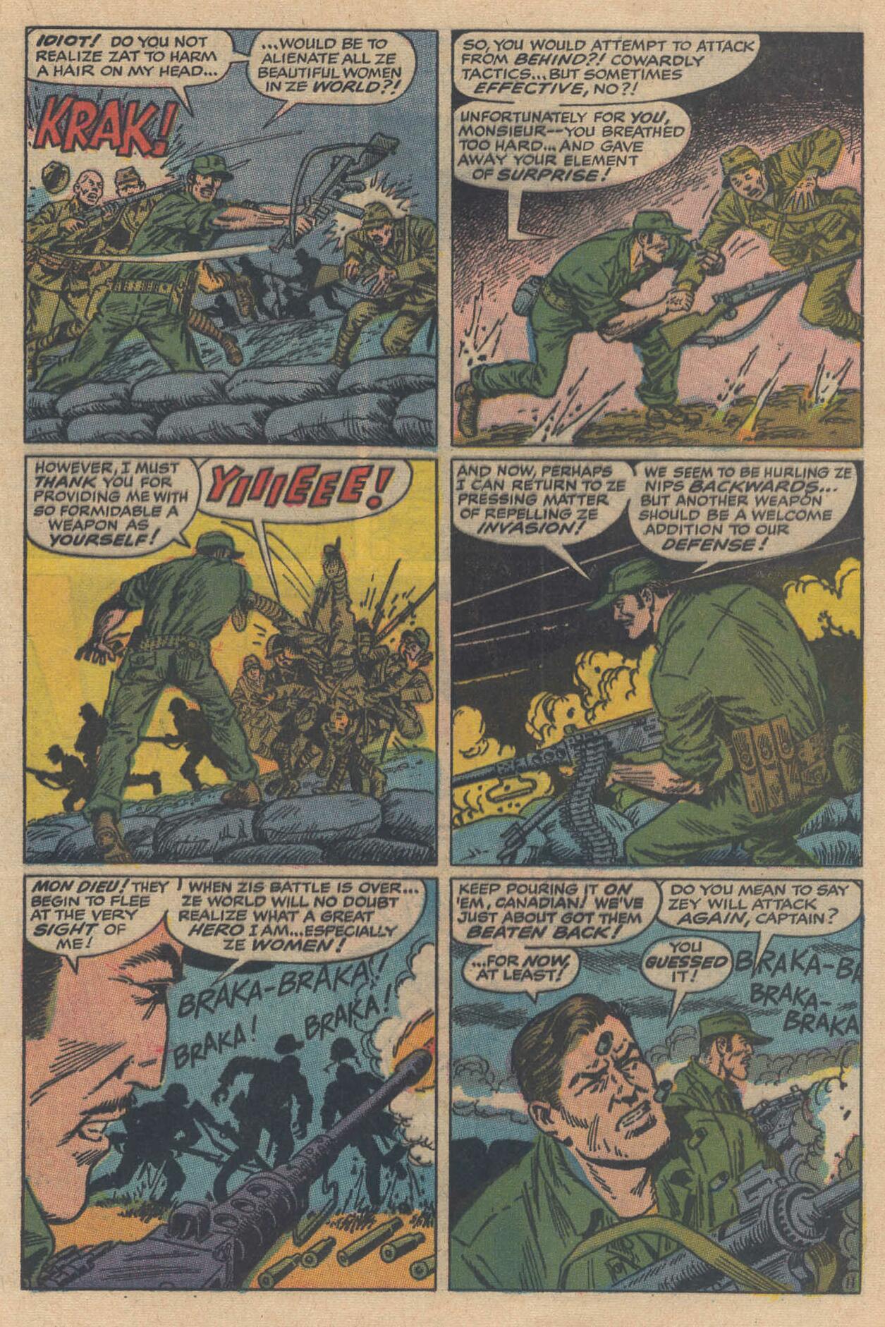 Read online Captain Savage and his Leatherneck Raiders comic -  Issue #10 - 17