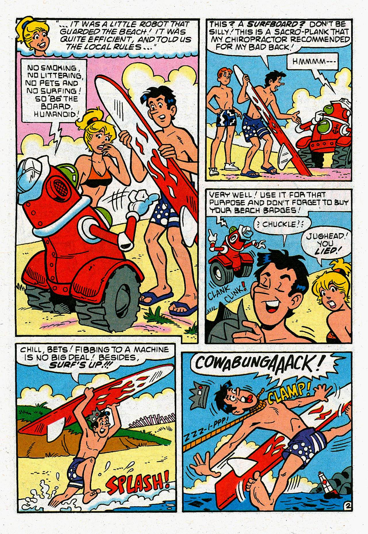 Read online Jughead's Double Digest Magazine comic -  Issue #142 - 124