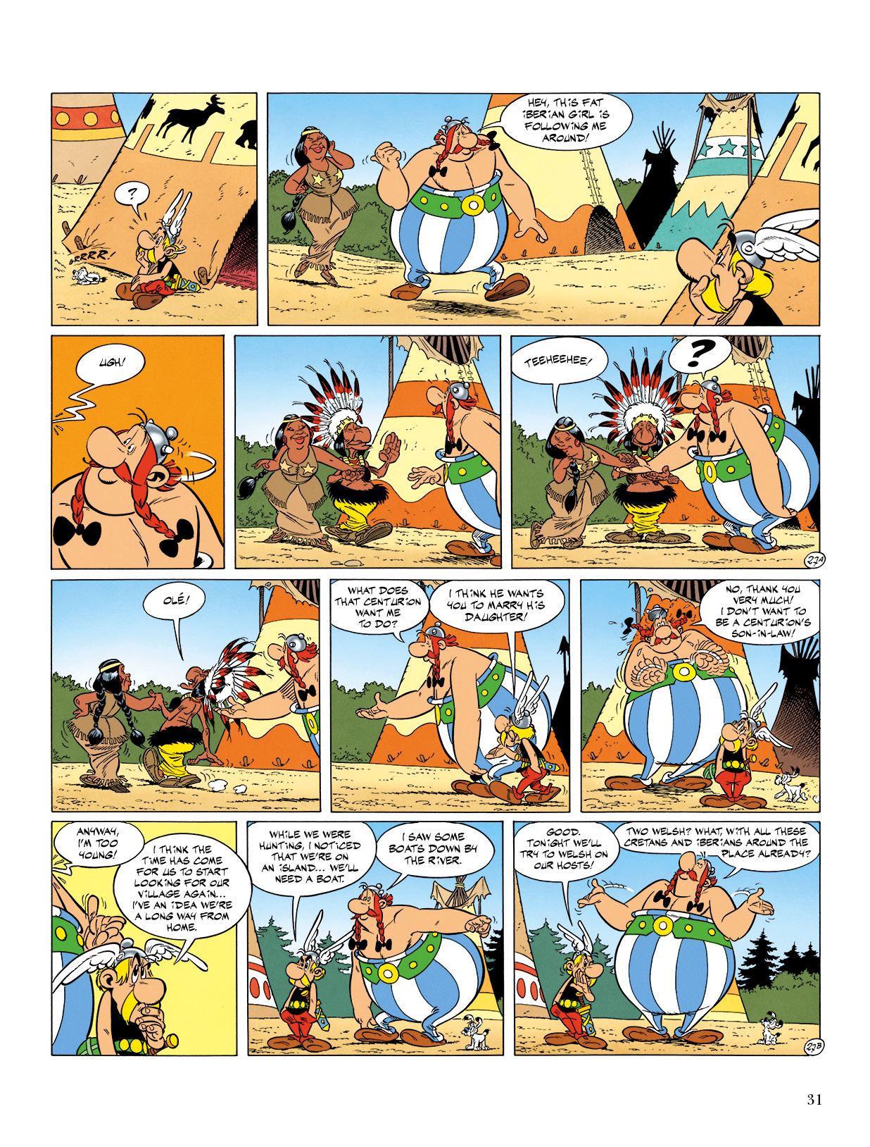 Read online Asterix comic -  Issue #22 - 32