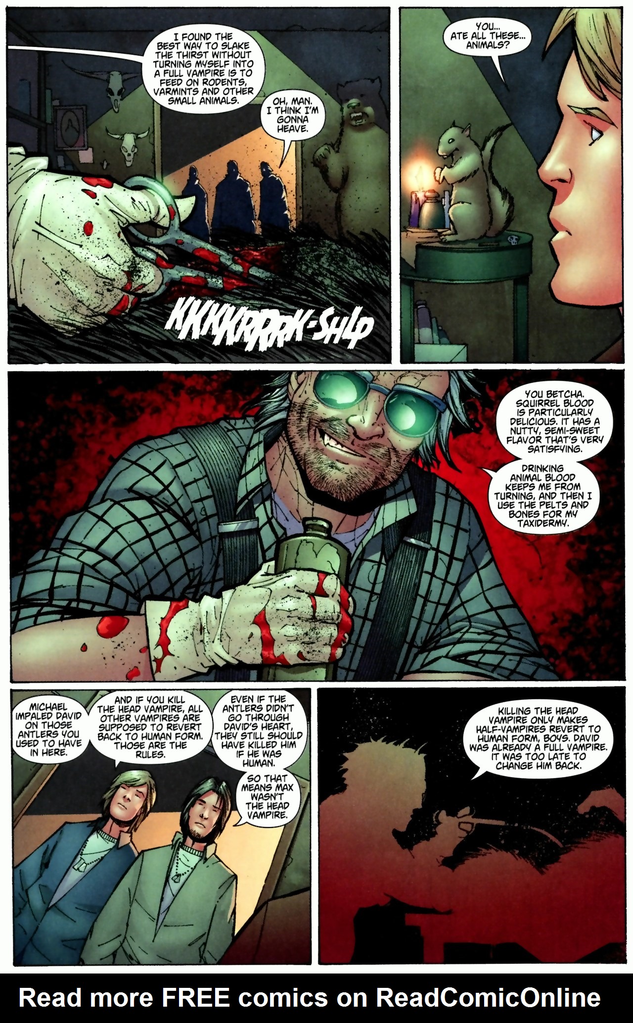 Read online Lost Boys: Reign of Frogs comic -  Issue #3 - 6