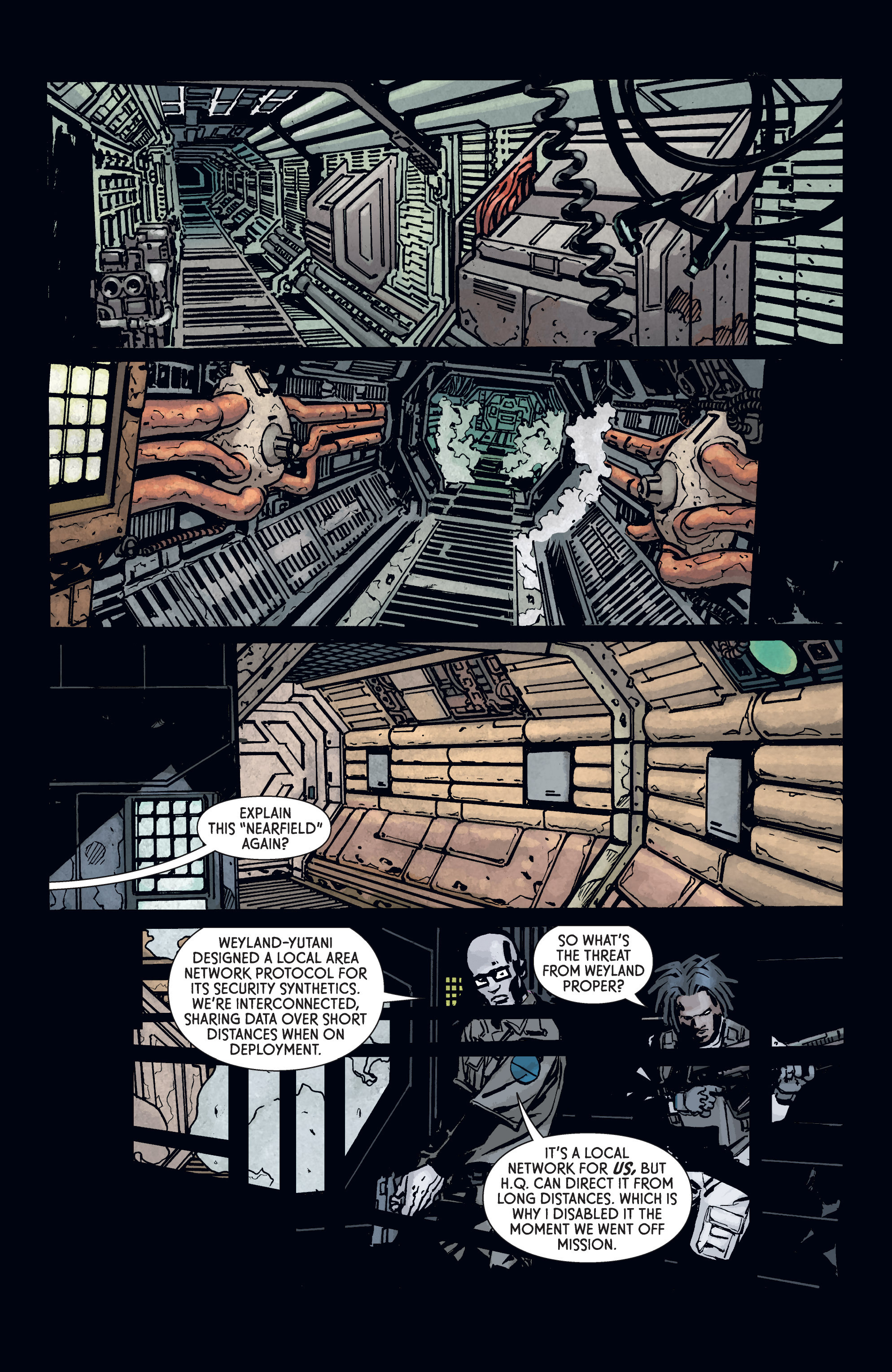 Read online Aliens: Defiance comic -  Issue #3 - 8