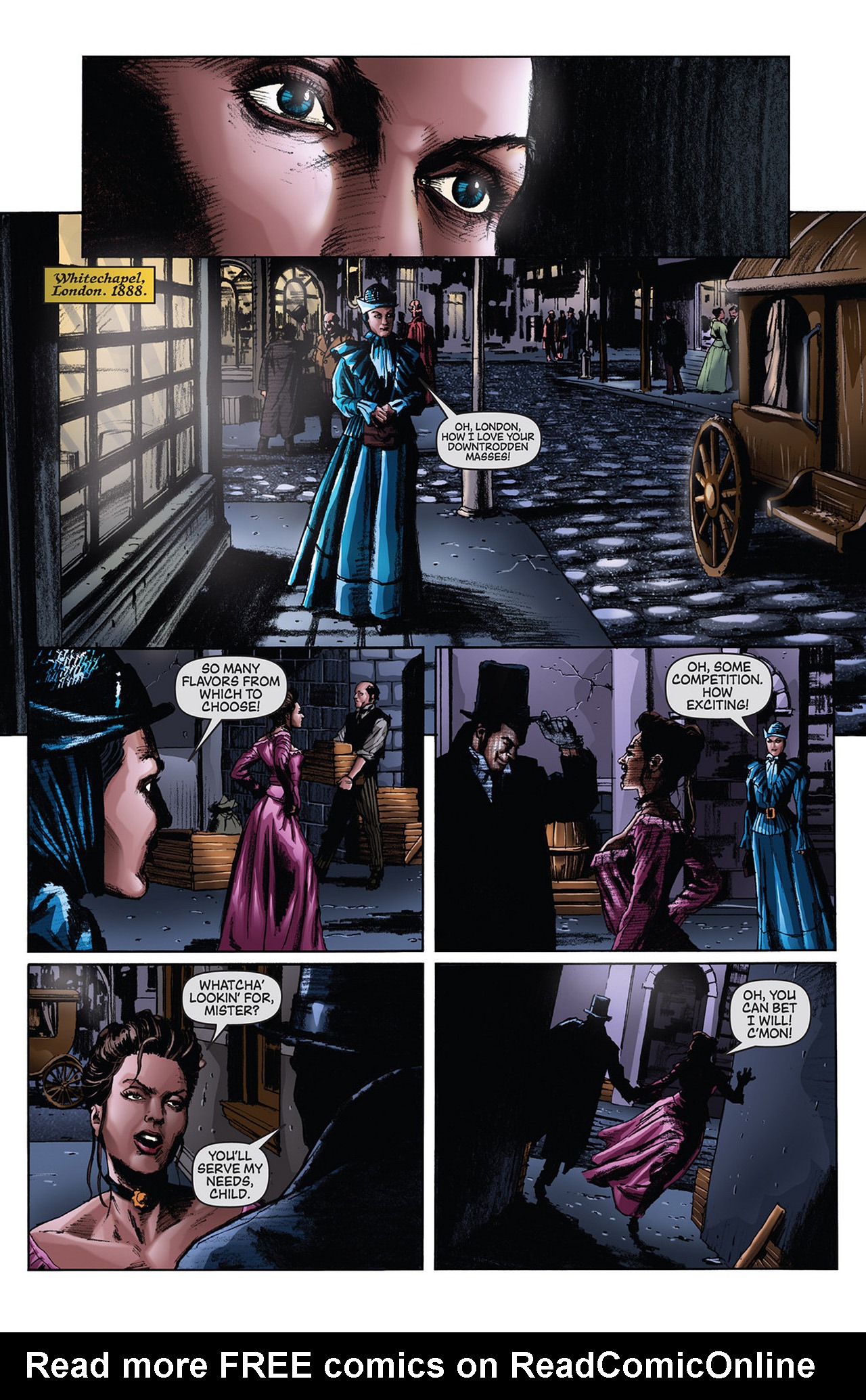 Read online Dark Shadows/Vampirella comic -  Issue #1 - 6