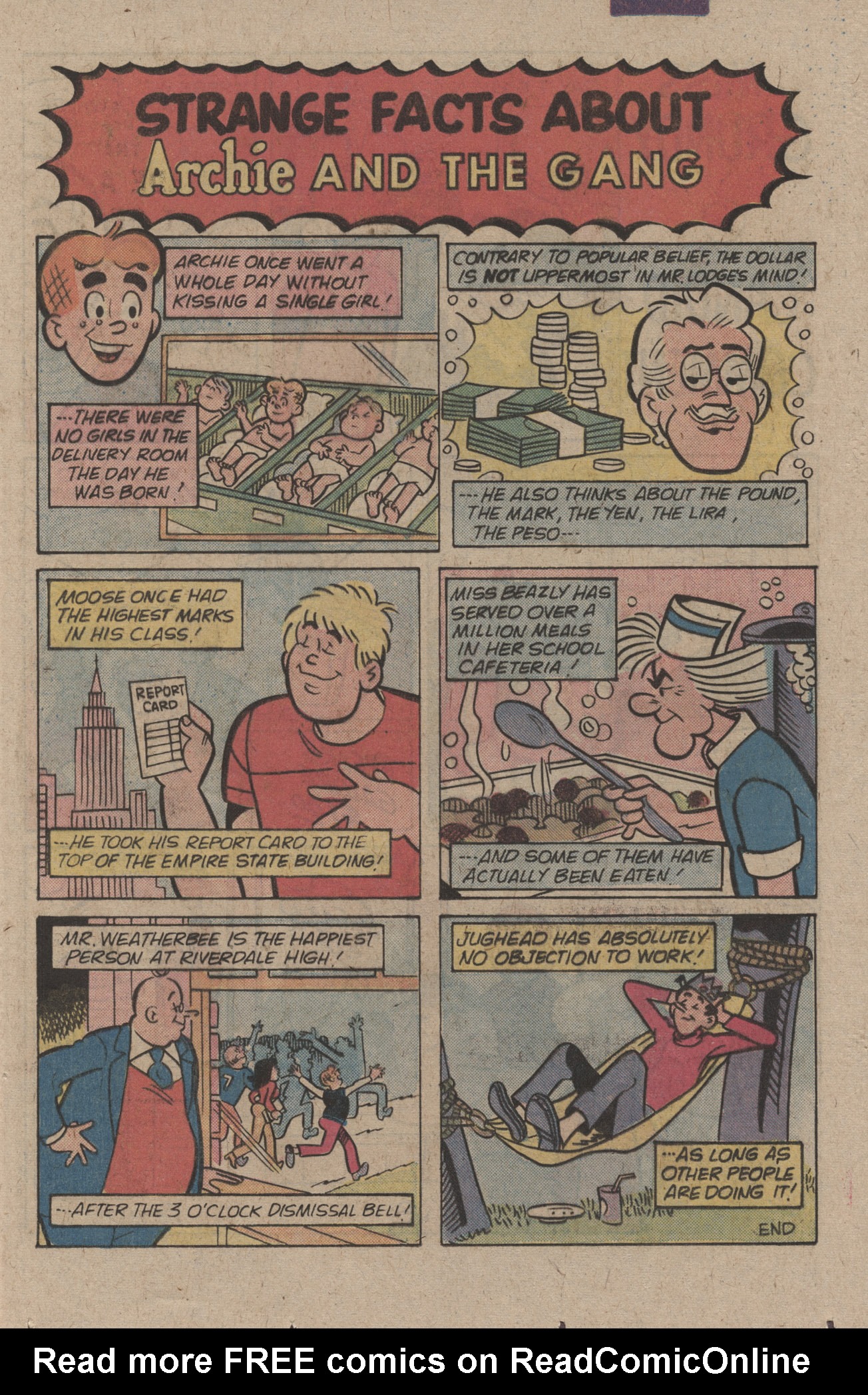 Read online Archie's Joke Book Magazine comic -  Issue #276 - 13