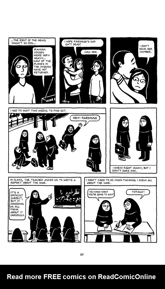 Read online Persepolis comic -  Issue # TPB 1 - 88