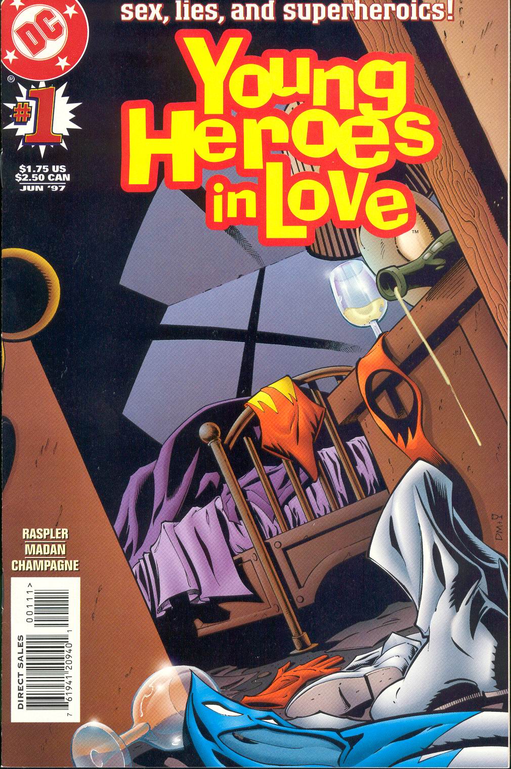 Read online Young Heroes in Love comic -  Issue #1 - 1