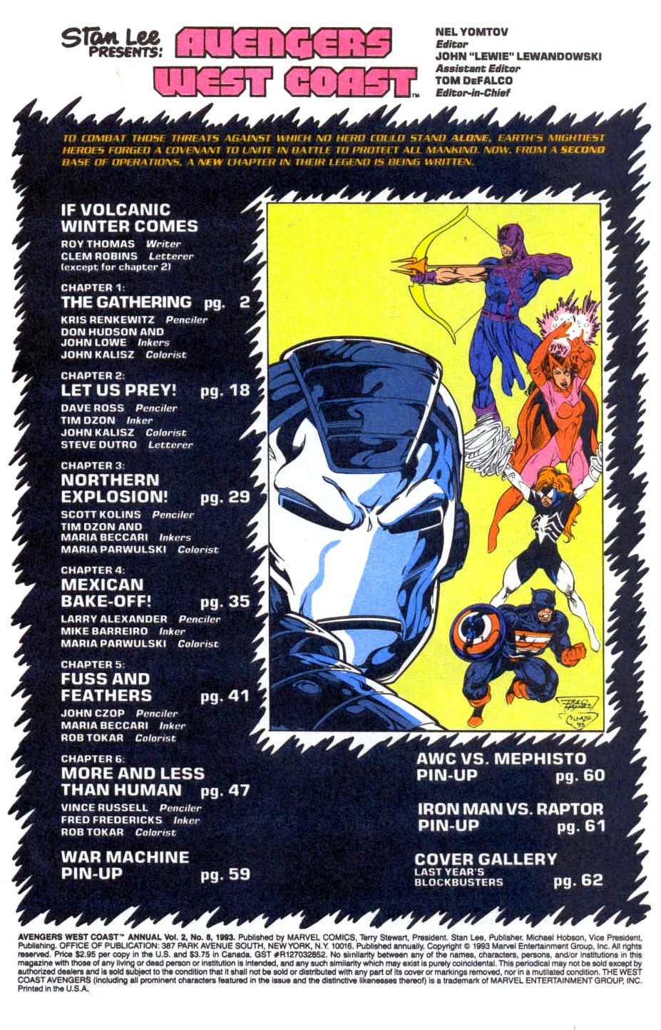 Avengers West Coast (1989) issue _Annual_8 - Page 2