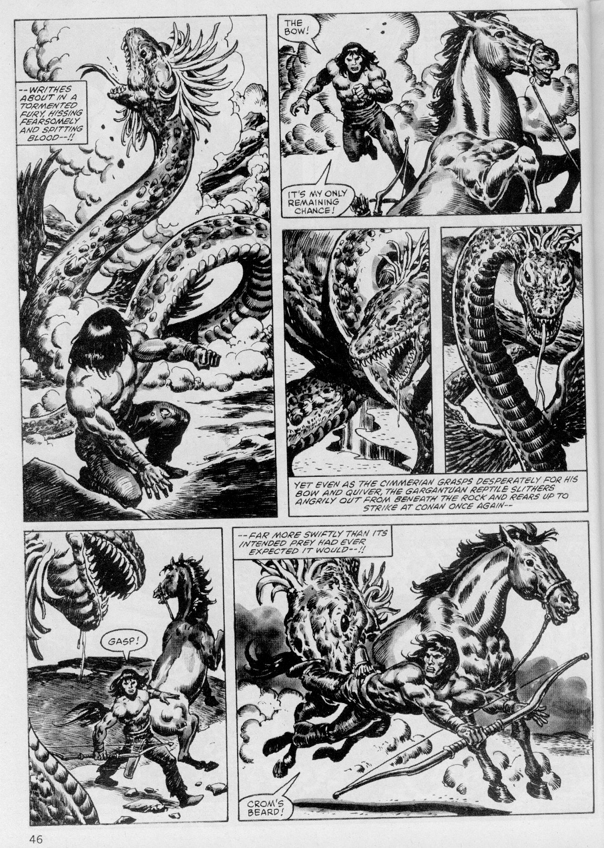 Read online The Savage Sword Of Conan comic -  Issue #102 - 46