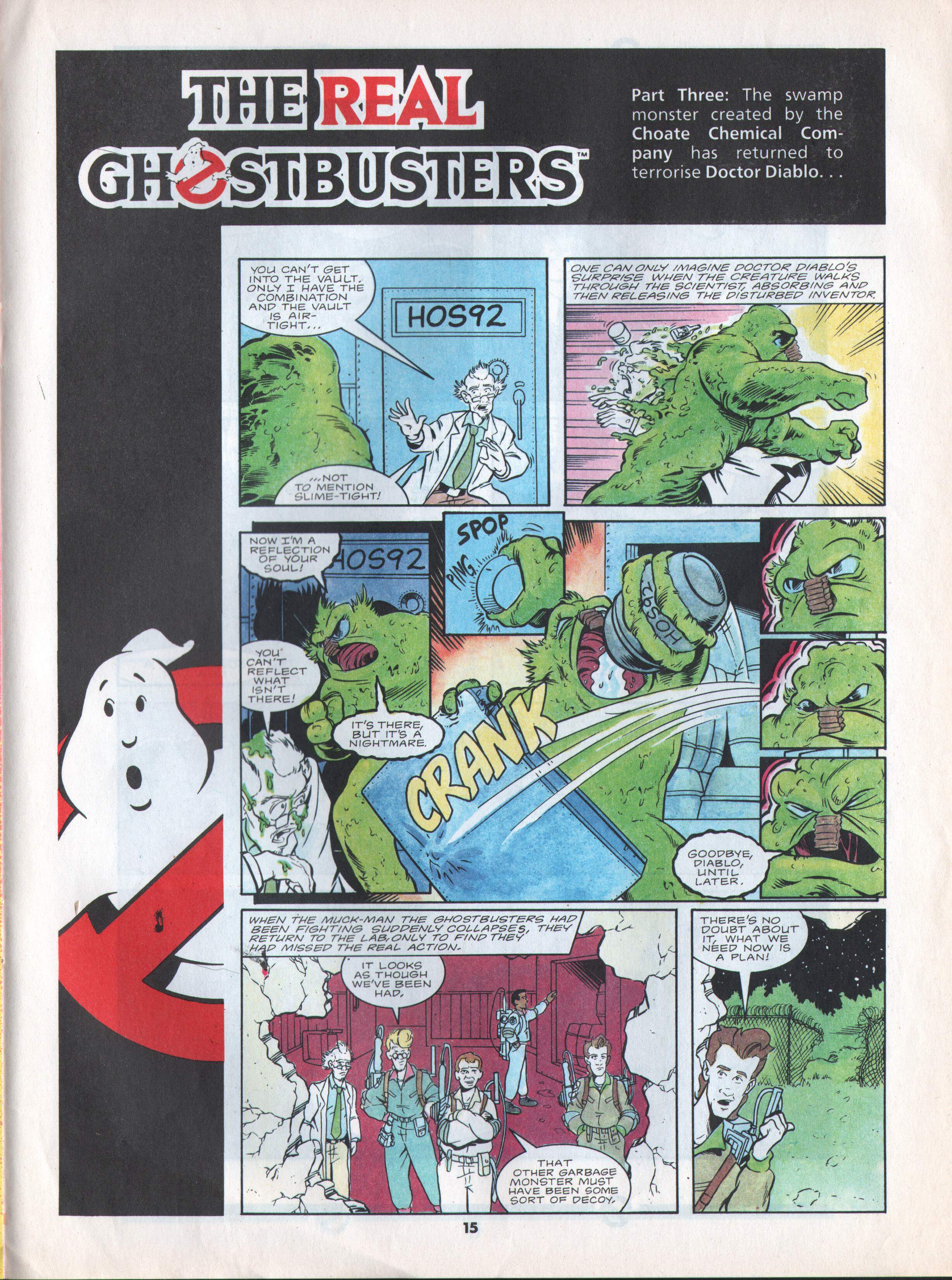 Read online The Real Ghostbusters comic -  Issue #153 - 7