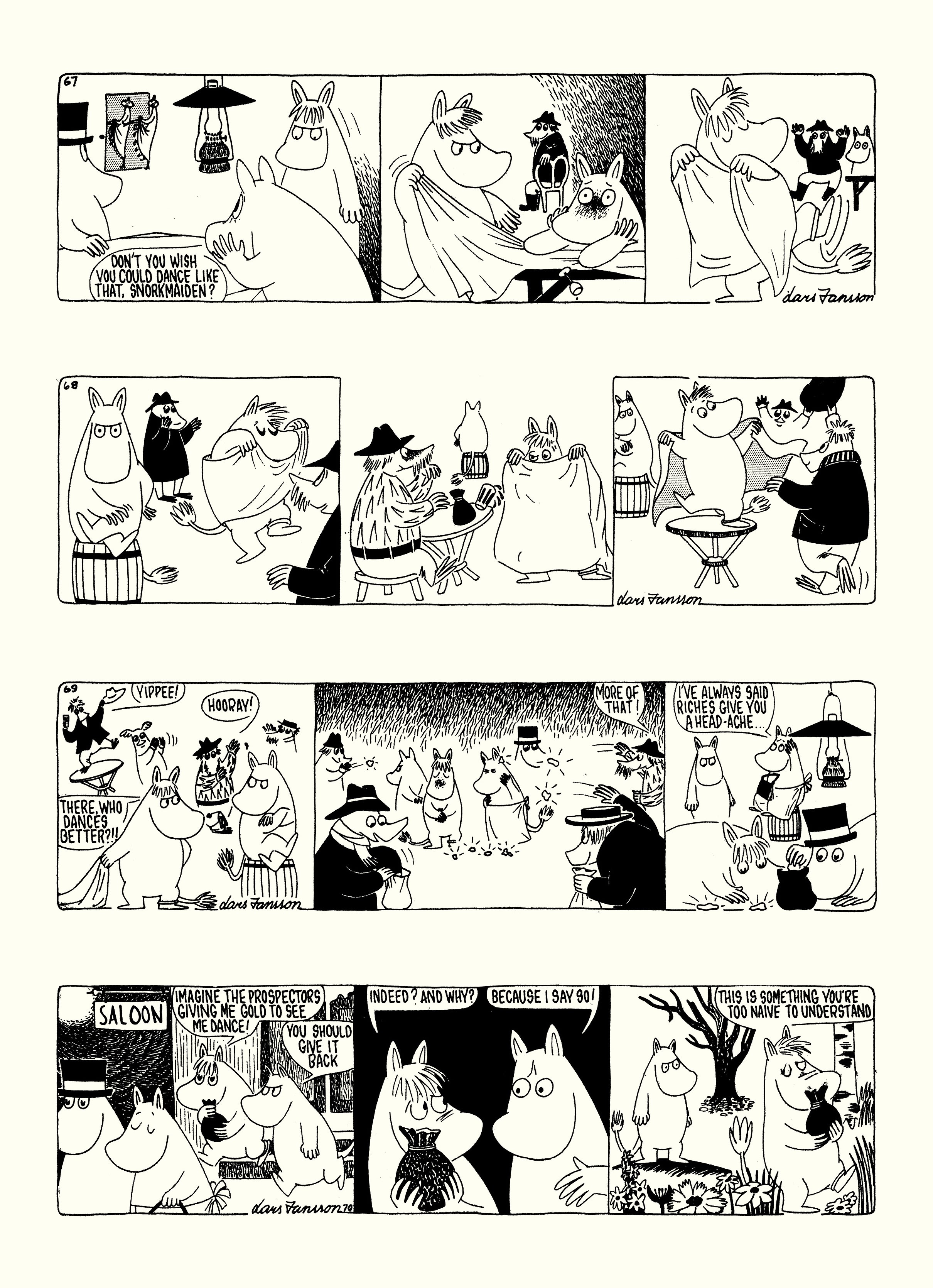Read online Moomin: The Complete Lars Jansson Comic Strip comic -  Issue # TPB 7 - 86