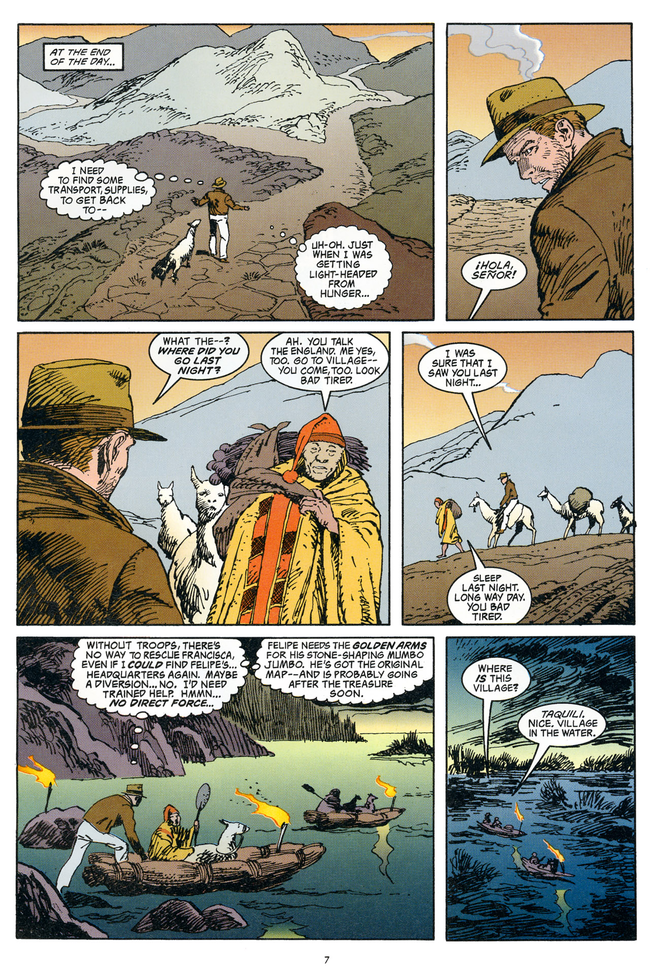 Read online Indiana Jones and the Arms of Gold comic -  Issue #4 - 9