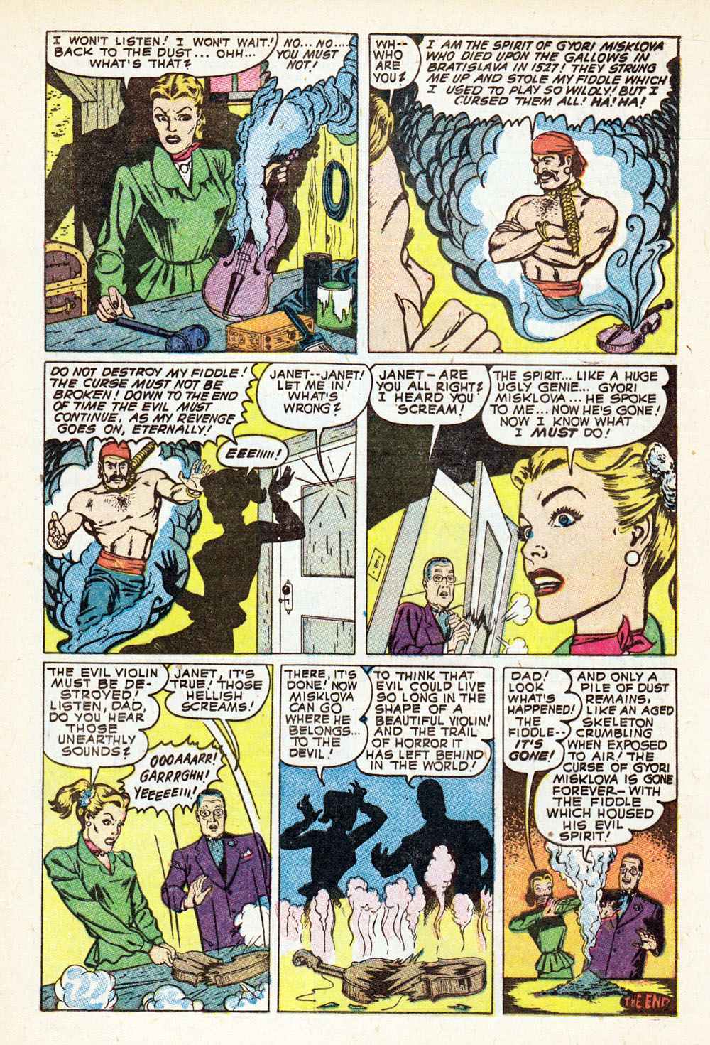 Read online Baffling Mysteries comic -  Issue #22 - 17