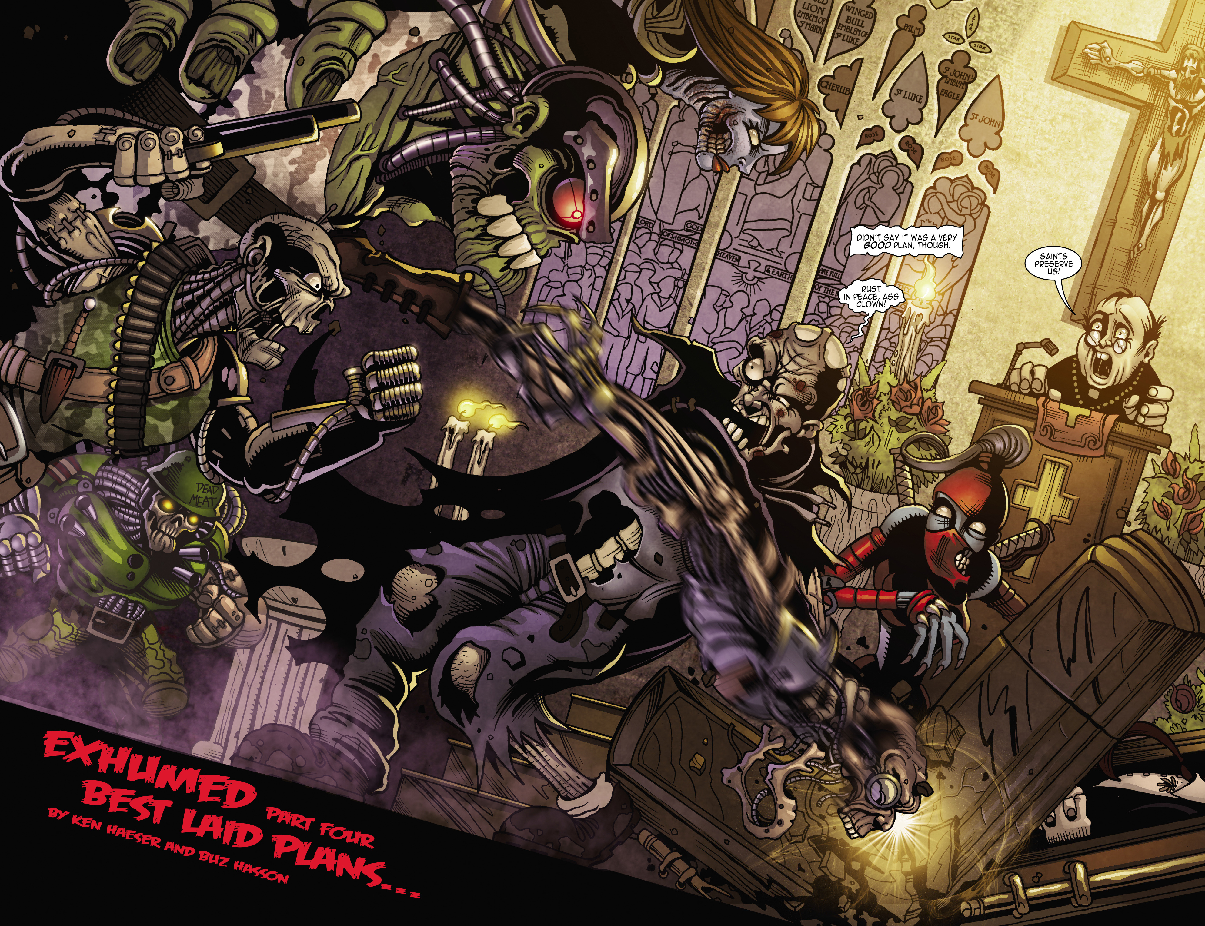 Read online The Living Corpse: Exhumed comic -  Issue #4 - 4