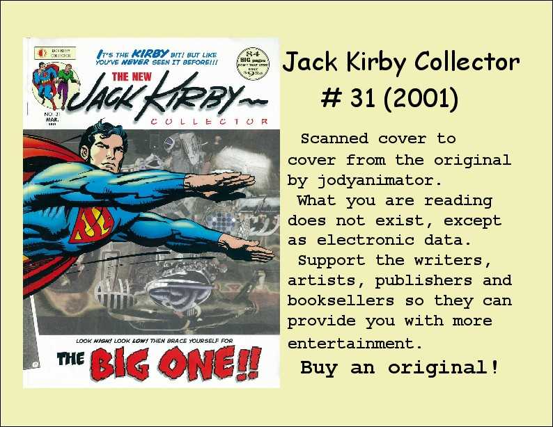 Read online The Jack Kirby Collector comic -  Issue #31 - 86