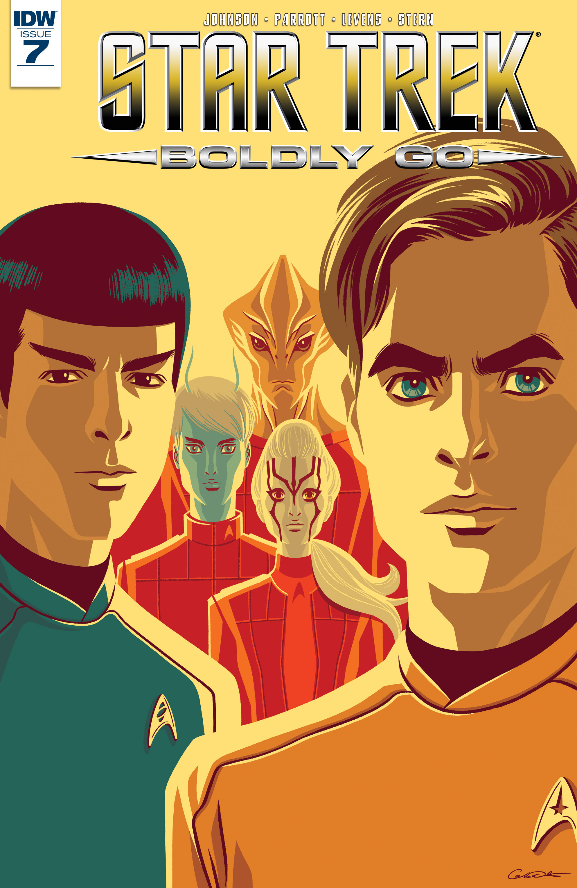 Read online Star Trek: Boldly Go comic -  Issue #7 - 1