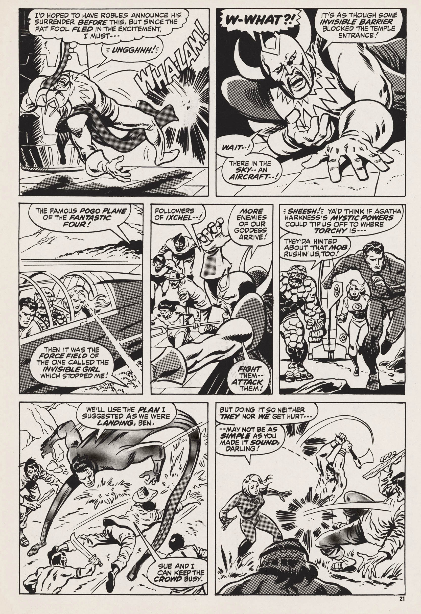 Read online Captain Britain (1976) comic -  Issue #18 - 20