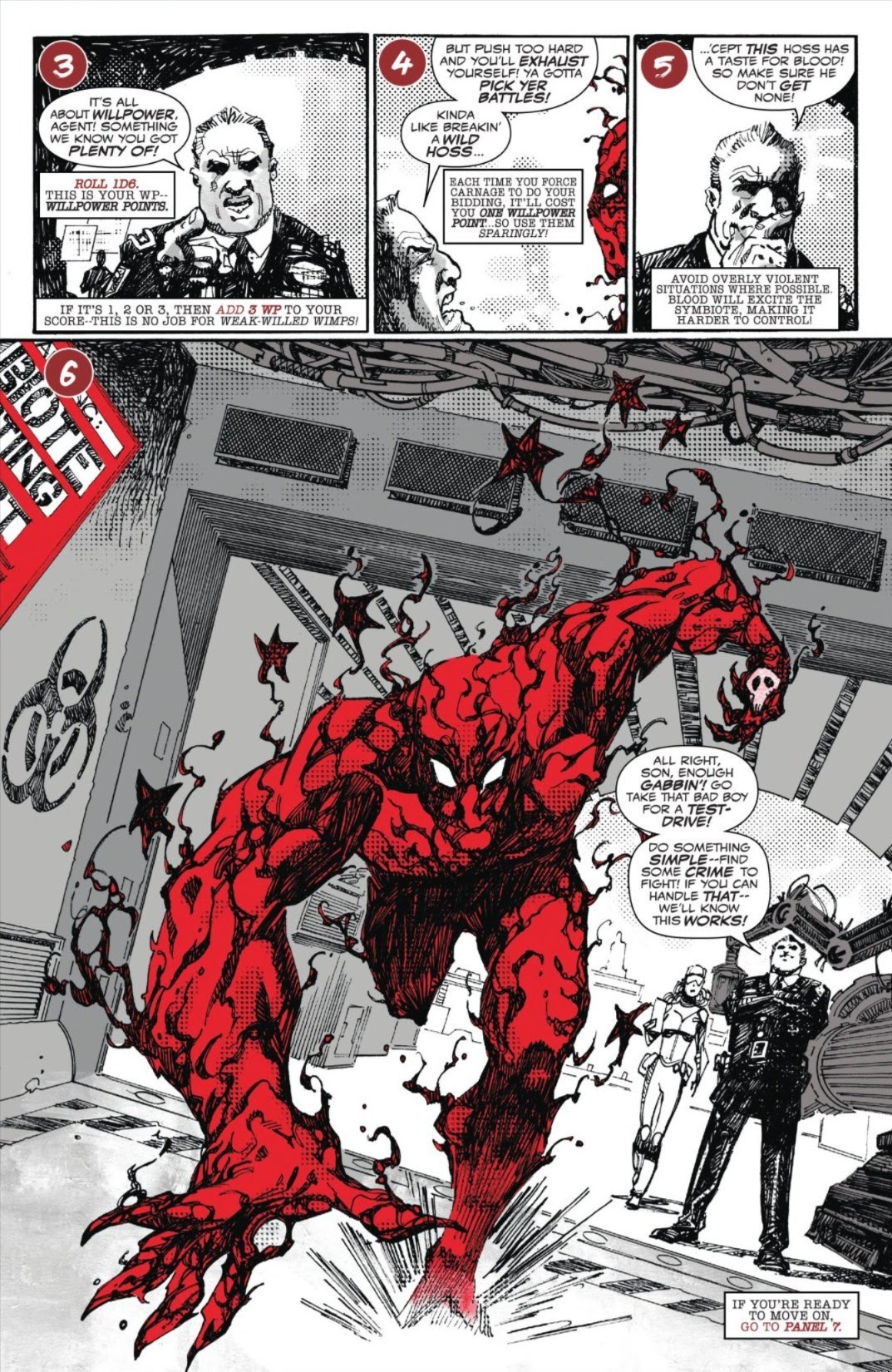 Read online Carnage: Black, White & Blood comic -  Issue #1 - 24