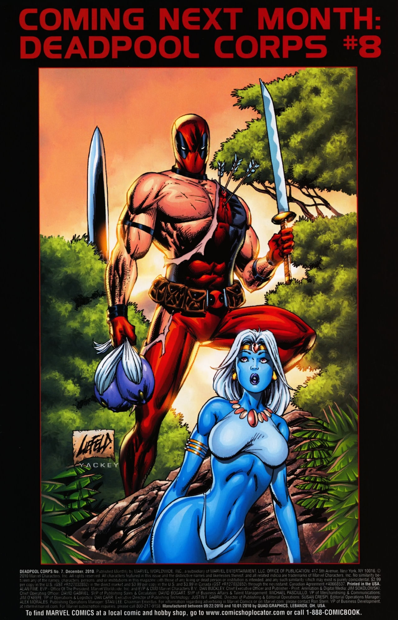 Read online Deadpool Corps (2010) comic -  Issue #7 - 25