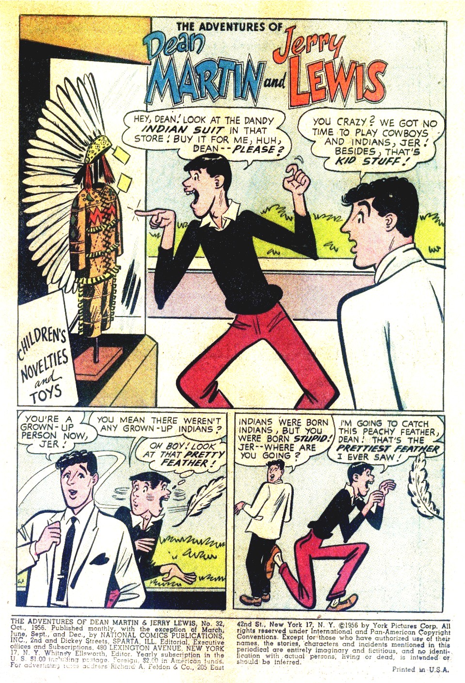 Read online The Adventures of Dean Martin and Jerry Lewis comic -  Issue #32 - 3