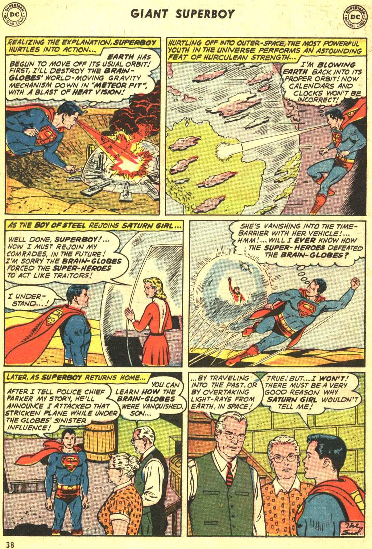 Read online Superboy (1949) comic -  Issue #147 - 37
