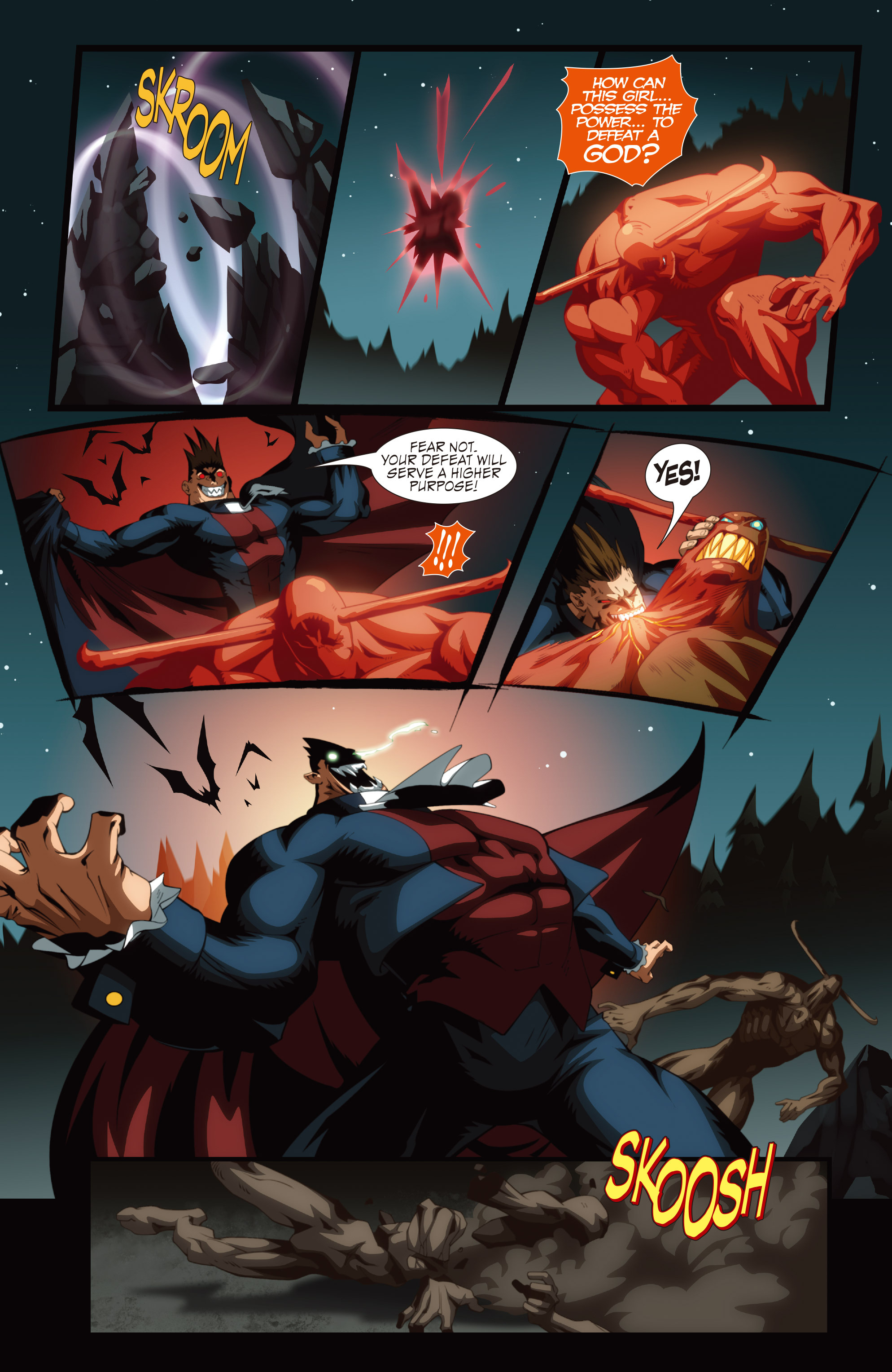 Read online Darkstalkers: The Night Warriors comic -  Issue #3 - 18