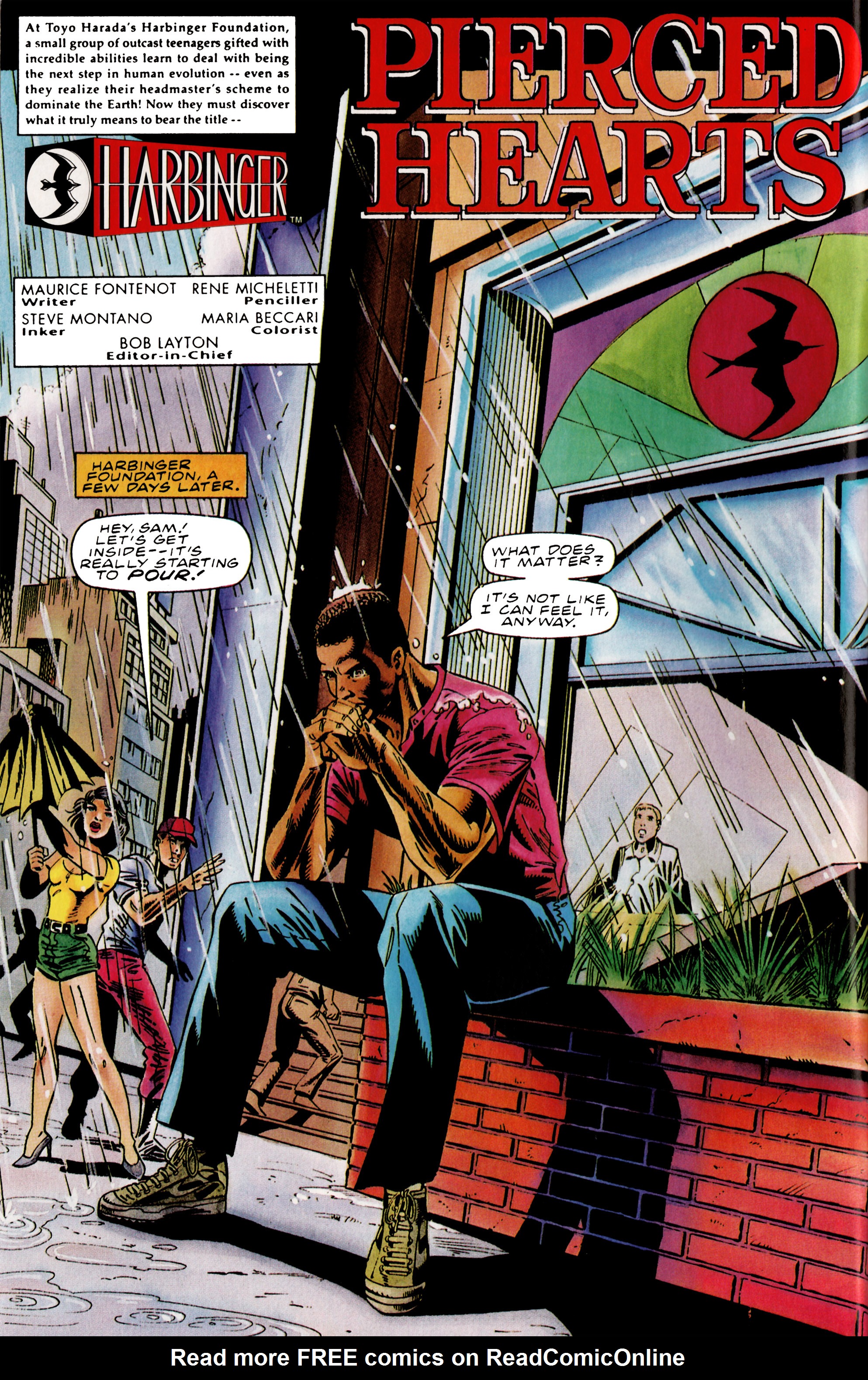 Read online Harbinger (1992) comic -  Issue #38 - 5