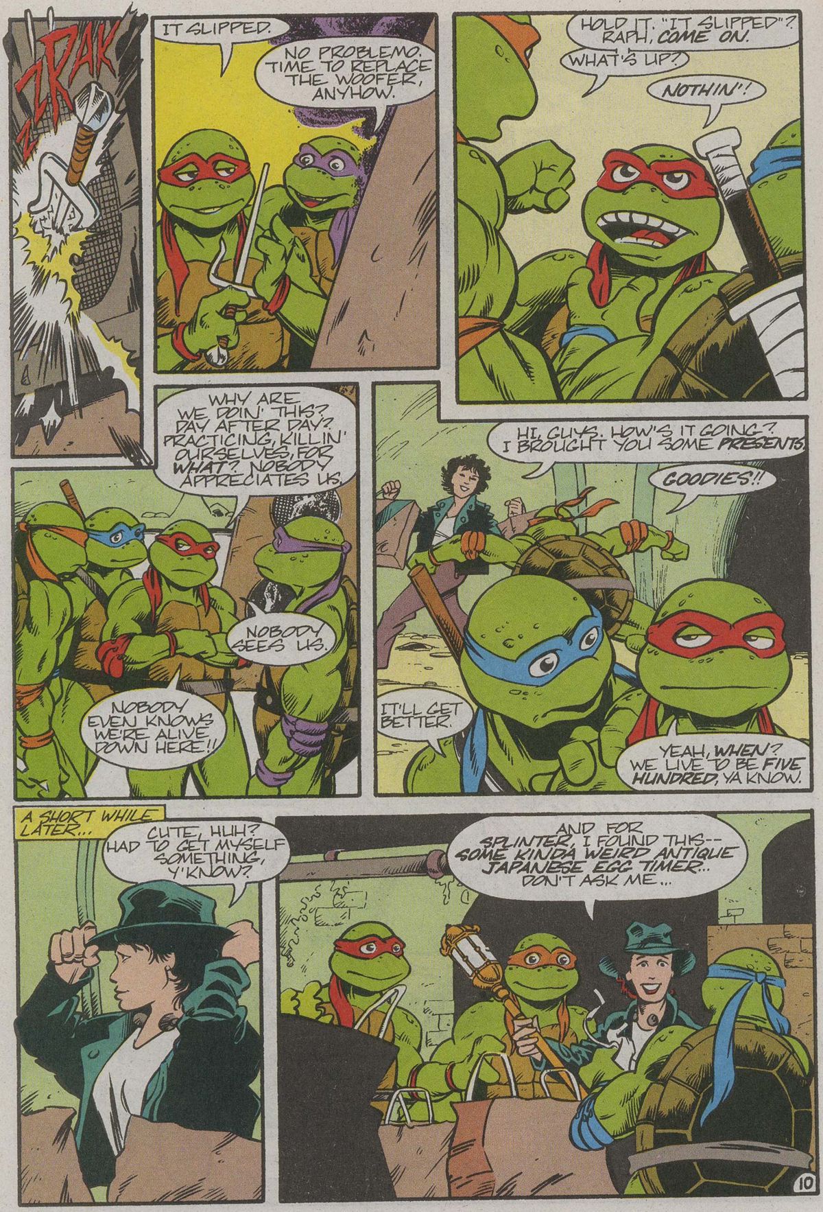 Teenage Mutant Ninja Turtles III The Movie: The Turtles Are Back...In Time! Full #1 - English 11