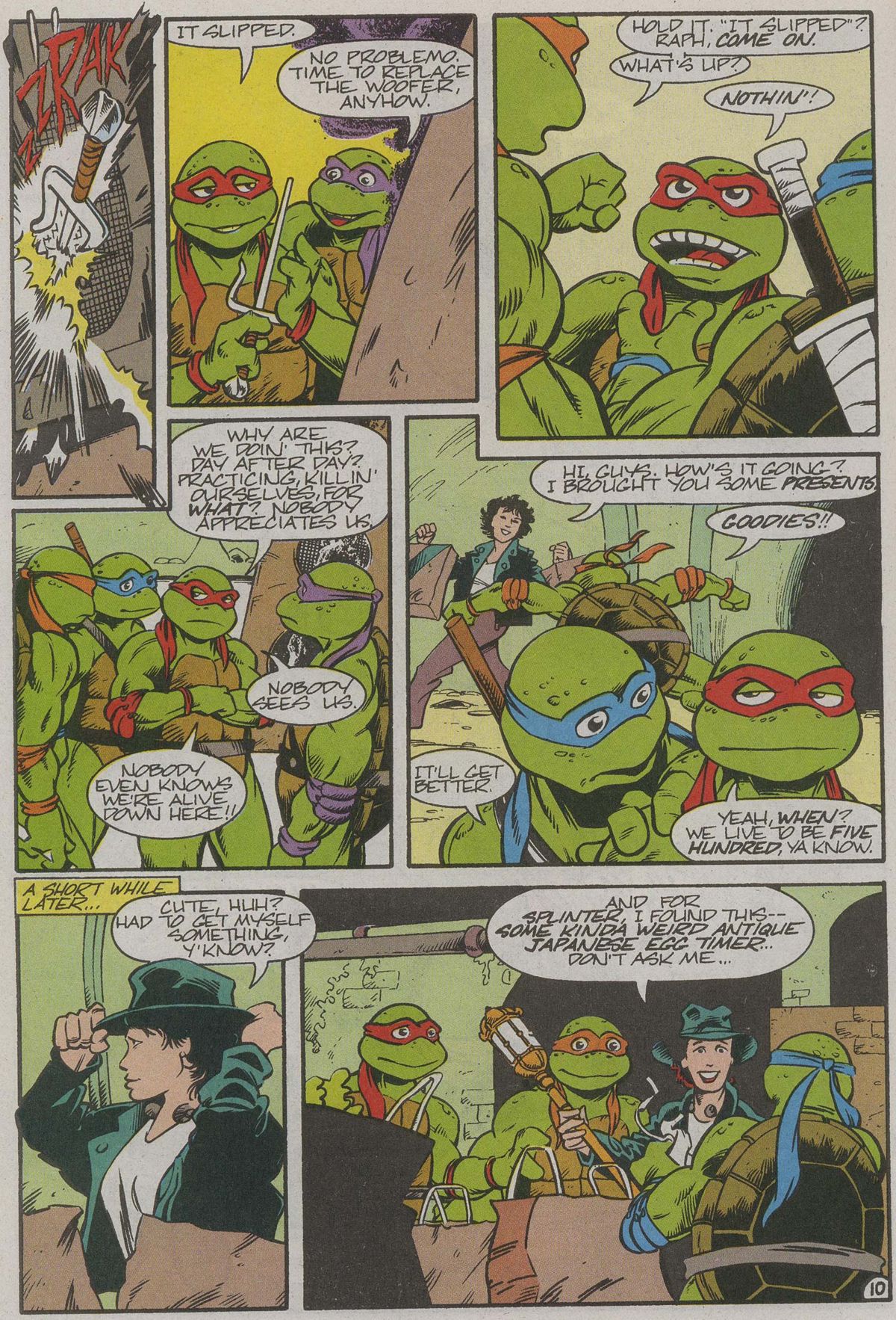 Read online Teenage Mutant Ninja Turtles III The Movie: The Turtles Are Back...In Time! comic -  Issue # Full - 11