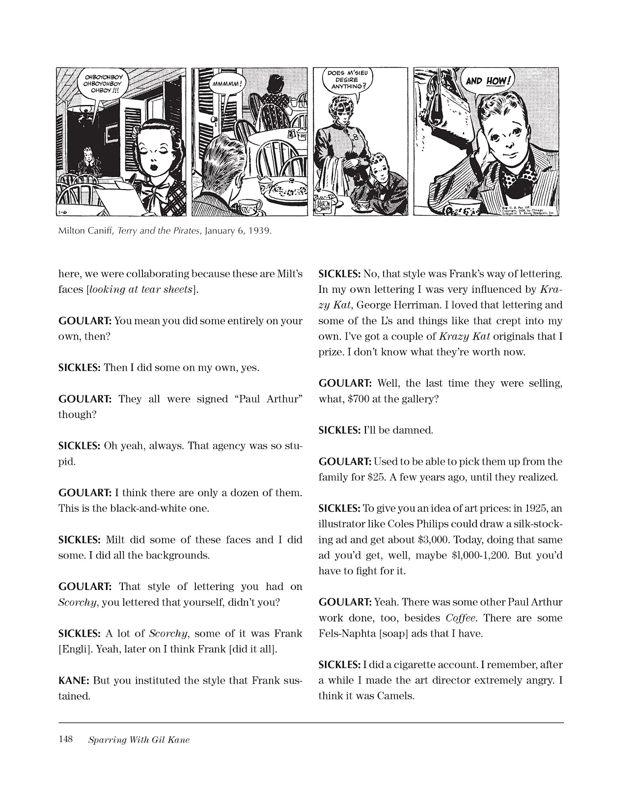 Sparring With Gil Kane: Colloquies On Comic Art and Aesthetics issue TPB (Part 2) - Page 48