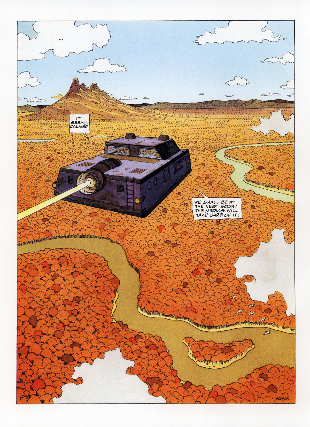Read online Epic Graphic Novel: Moebius comic -  Issue # TPB 7 - 22