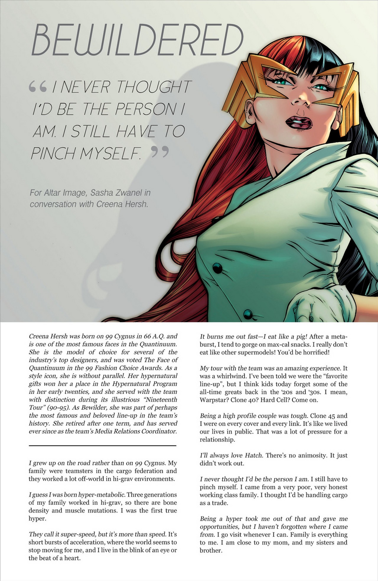 Read online The Hypernaturals comic -  Issue #1 - 33