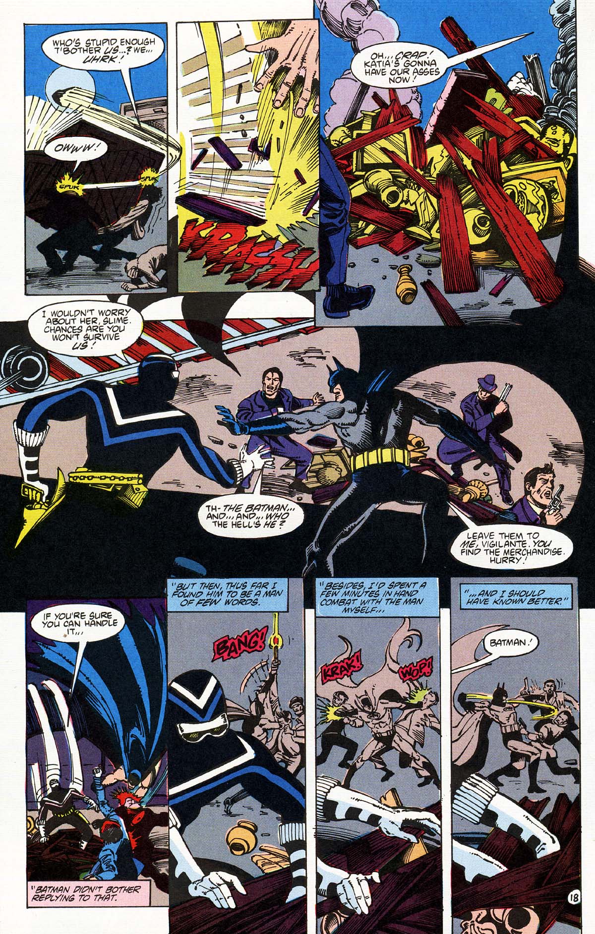 Read online Vigilante (1983) comic -  Issue #47 - 20
