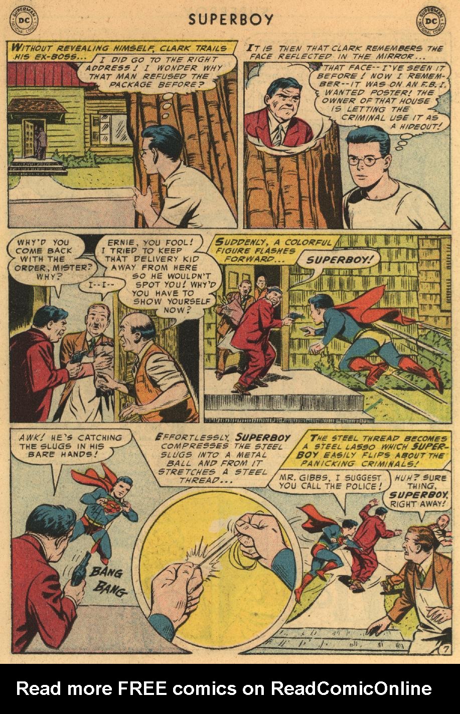 Read online Superboy (1949) comic -  Issue #44 - 17