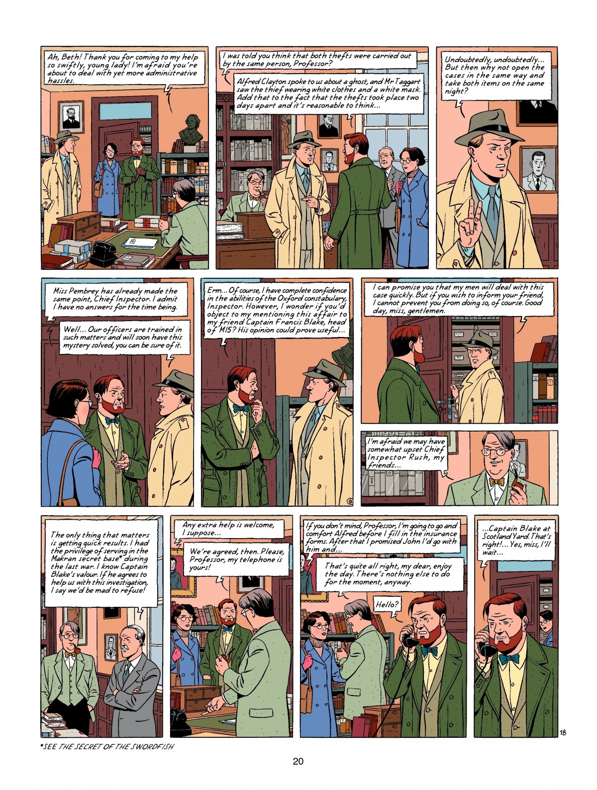 Read online Blake & Mortimer comic -  Issue #18 - 20