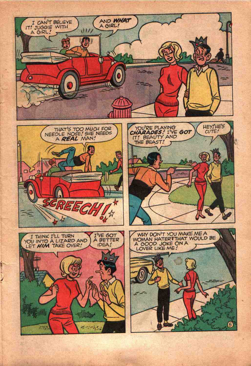 Read online Archie's Pal Jughead comic -  Issue #123 - 17