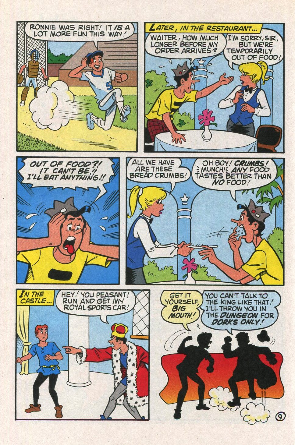 Read online Archie's Vacation Special comic -  Issue #7 - 12