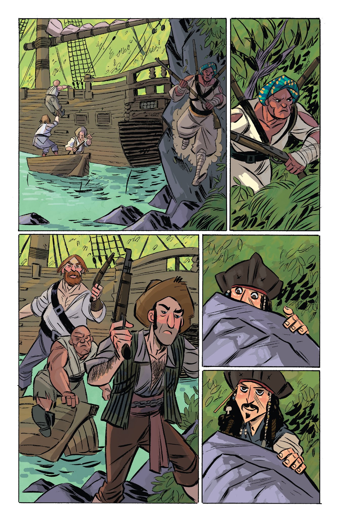 Read online Disney Pirates of the Caribbean comic -  Issue #1 - 17