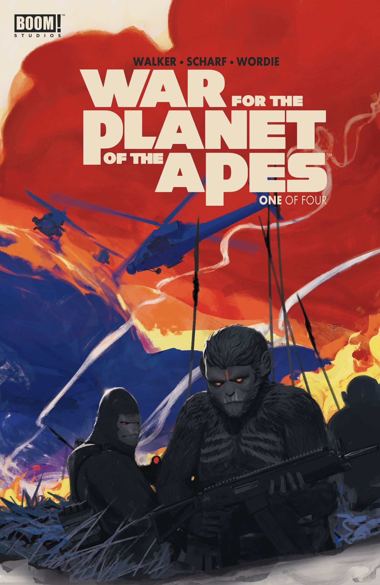 Read online War for the Planet of the Apes comic -  Issue #1 - 1