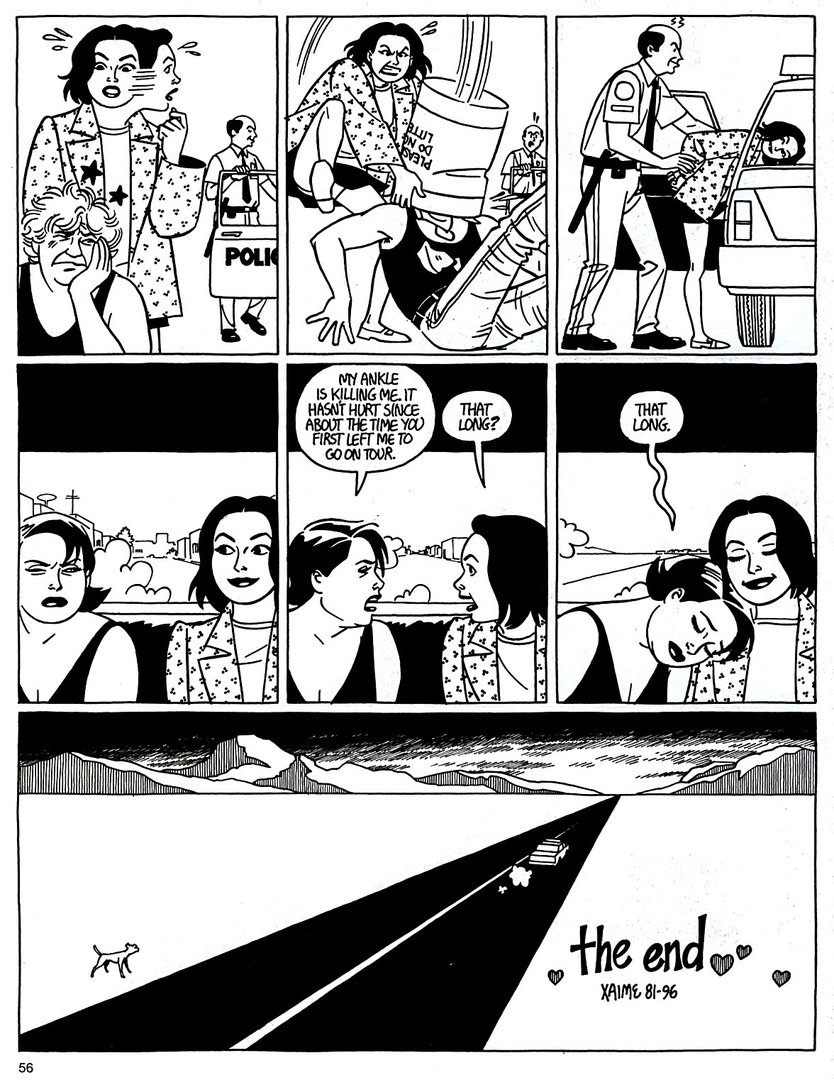 Read online Love and Rockets (1982) comic -  Issue #50 - 58