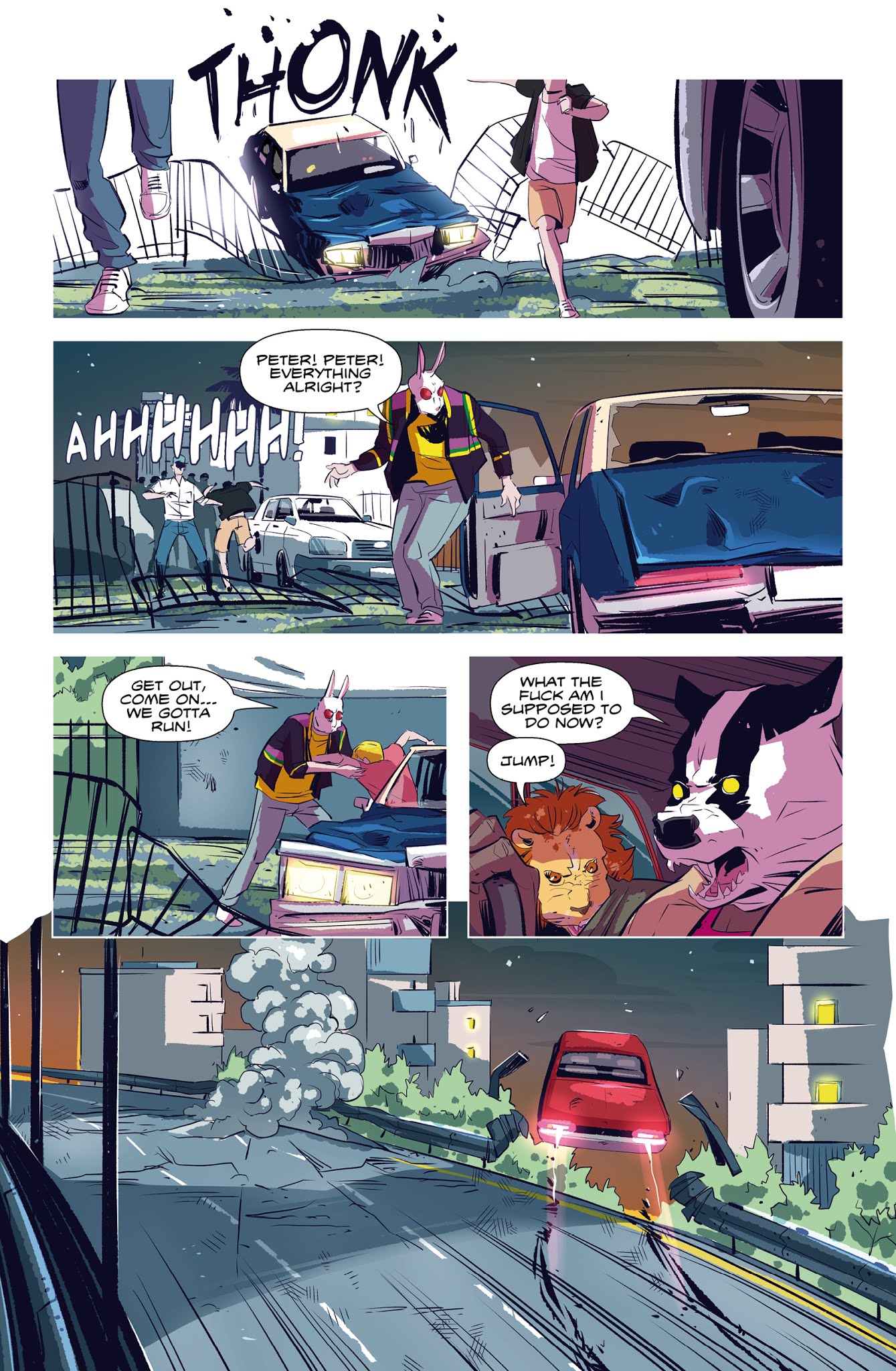Read online Hotline Miami Wildlife comic -  Issue #8 - 19