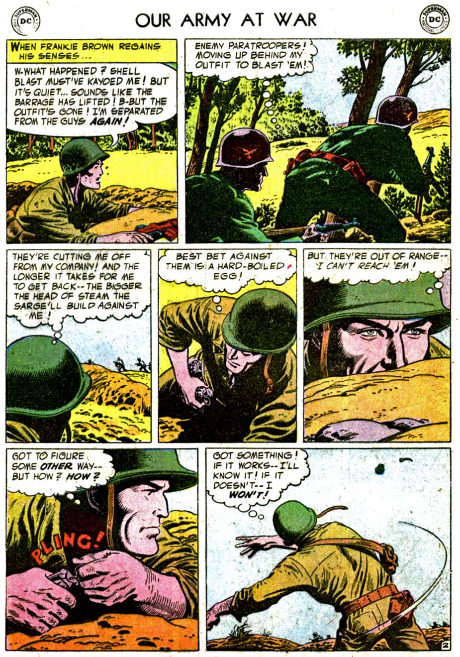 Read online Our Army at War (1952) comic -  Issue #40 - 29