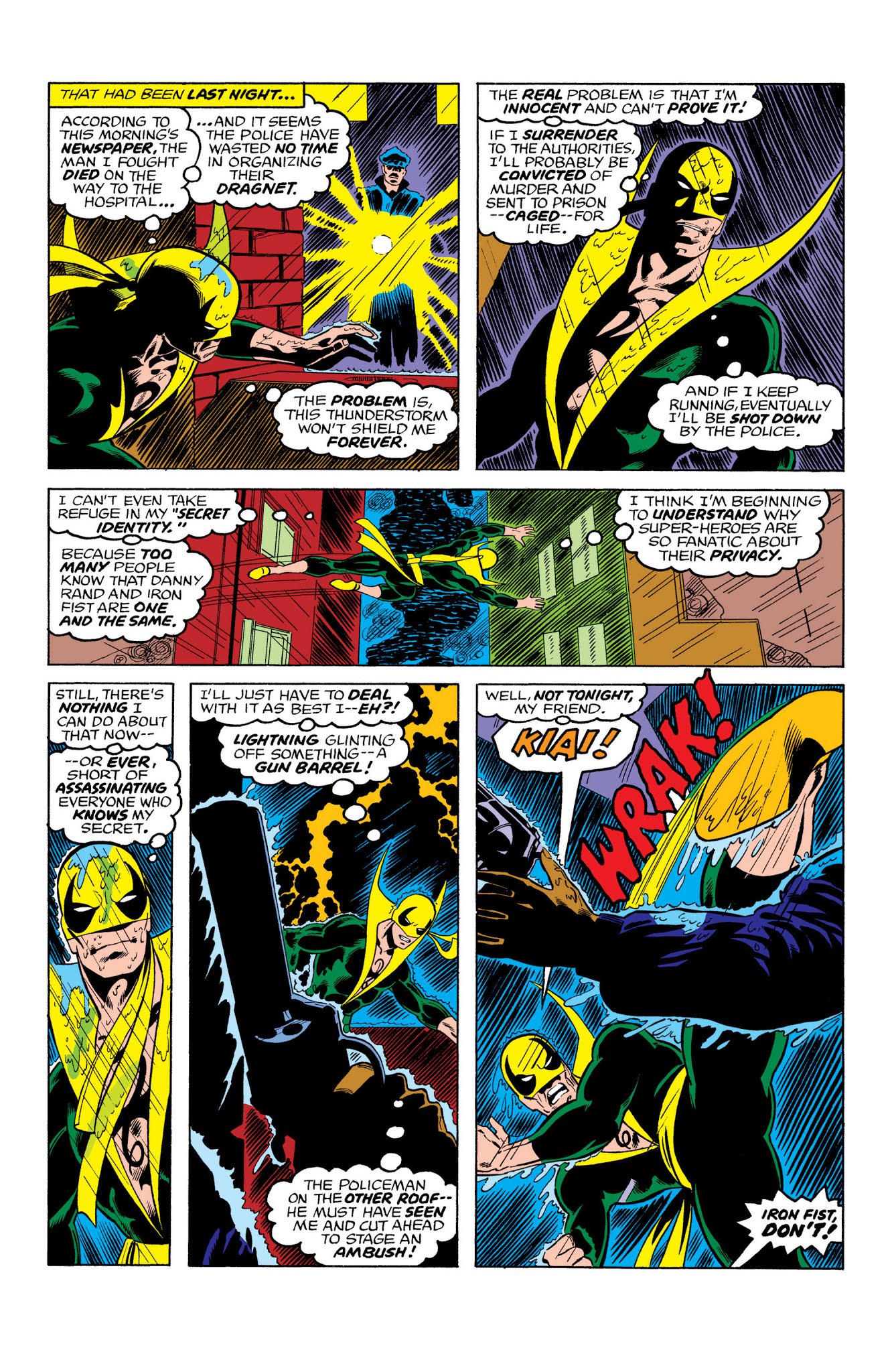 Read online Marvel Masterworks: Iron Fist comic -  Issue # TPB 2 (Part 2) - 38