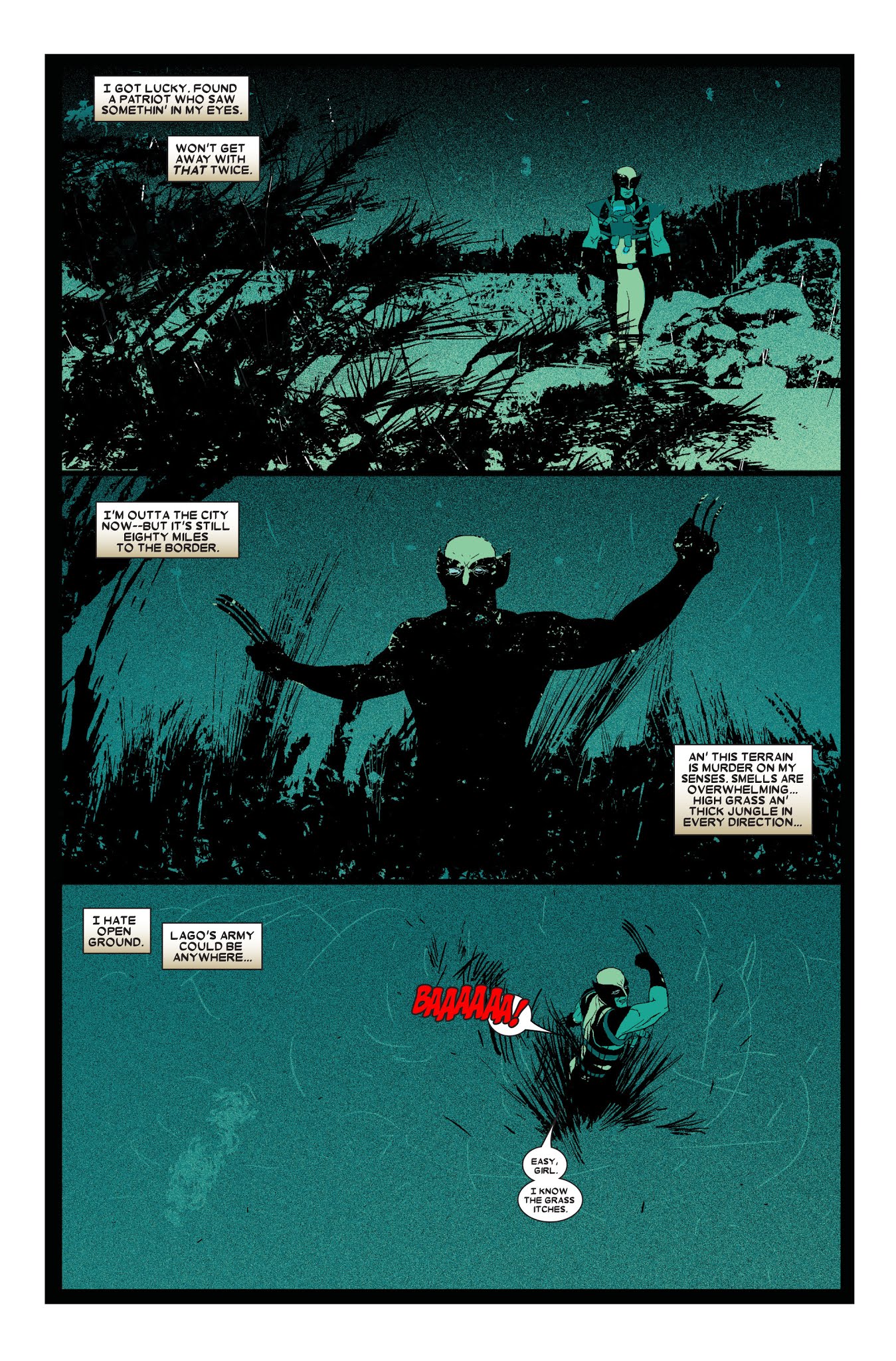 Read online Wolverine: Blood & Sorrow comic -  Issue # TPB - 29