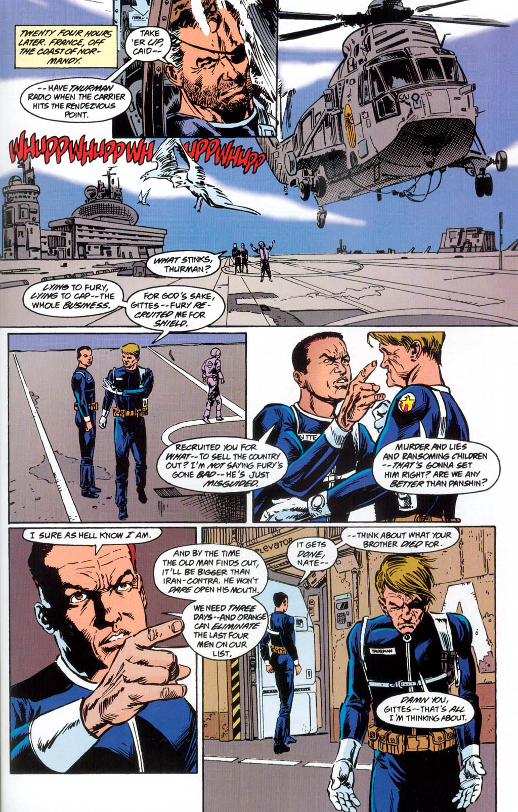 Read online Captain America/Nick Fury: Blood Truce comic -  Issue # Full - 27