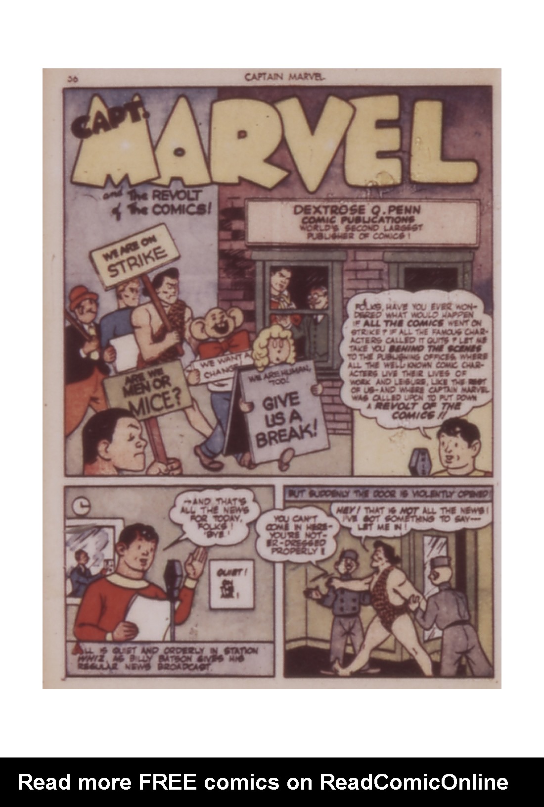 Read online Captain Marvel Adventures comic -  Issue #22 - 58