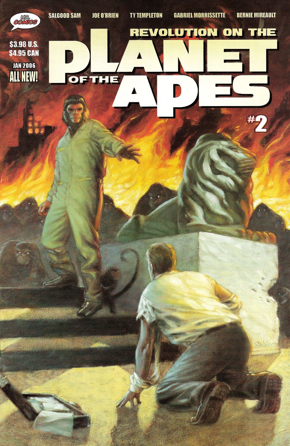 Read online Revolution on the Planet of the Apes comic -  Issue #2 - 1