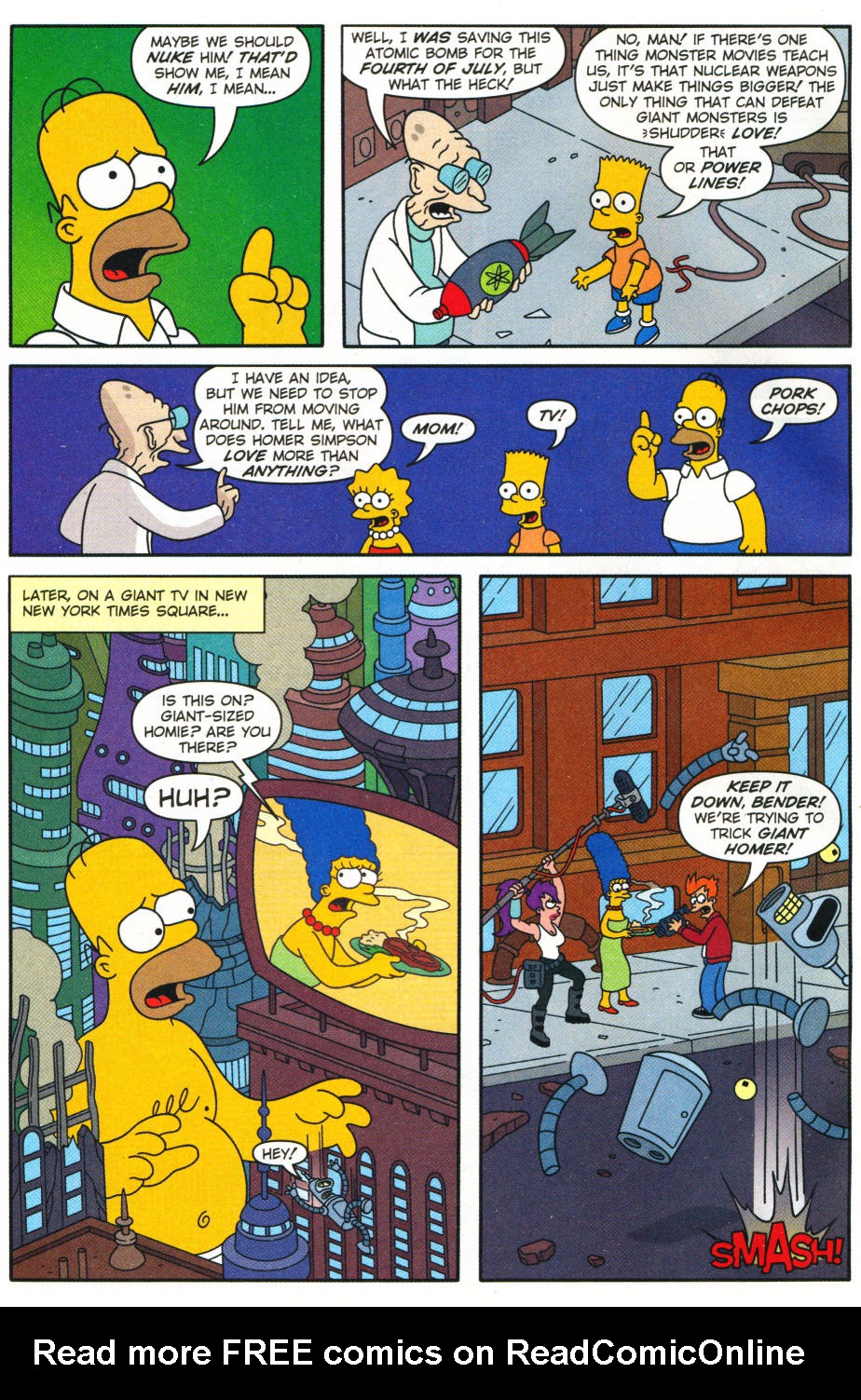 Read online Futurama Comics comic -  Issue #19c - 25