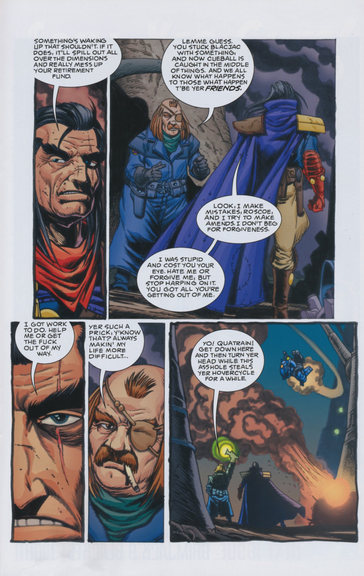 Read online GrimJack: The Manx Cat comic -  Issue #5 - 23