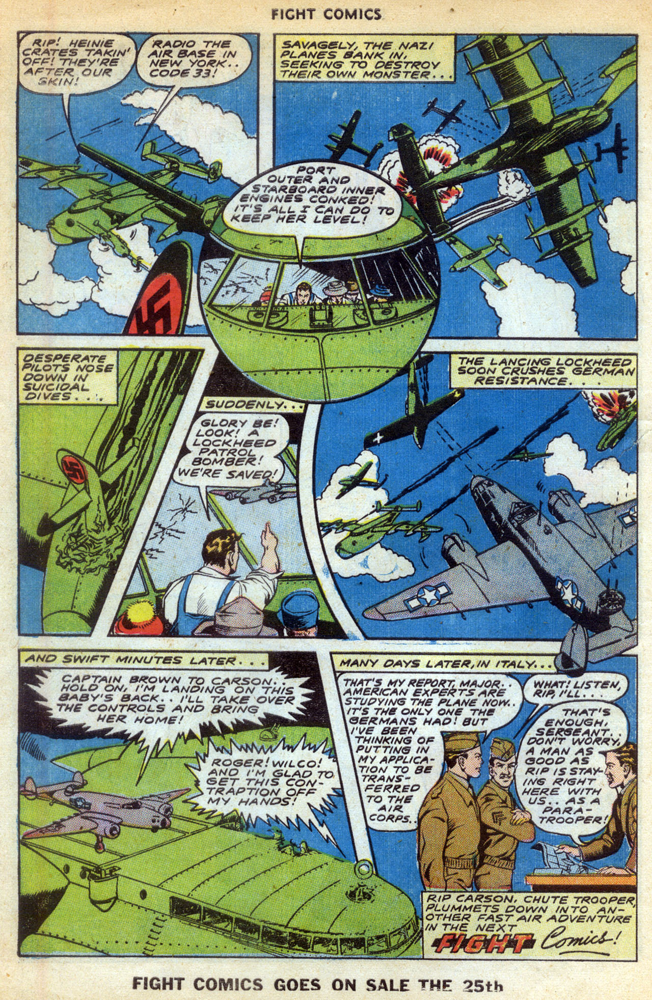 Read online Fight Comics comic -  Issue #33 - 12