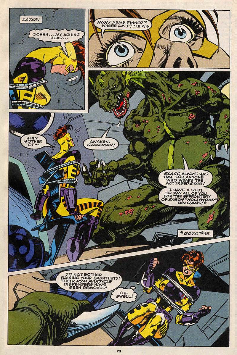 Read online Guardians of the Galaxy (1990) comic -  Issue #60 - 18